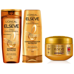 Kit Elseve Extraordinário - Shampoo, Condicionador e Máscara