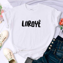 Camiseta Feminina T Shirt Laroye Camdomblé Umbanda Frase Religião