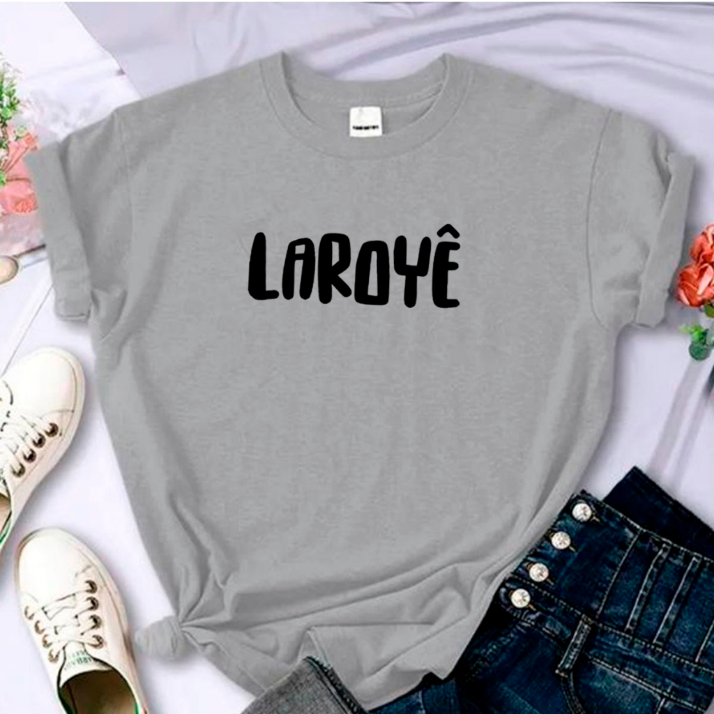 Camiseta Feminina T Shirt Laroye Camdomblé Umbanda Frase Religião — imagem 2 de 2