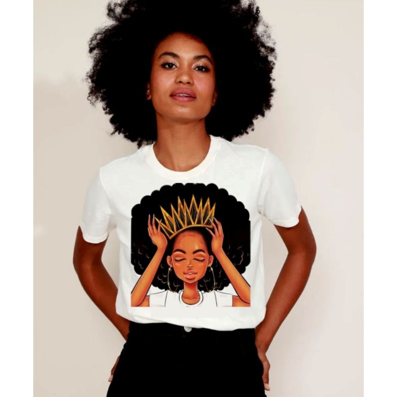 T-shirt/Blusa/Camisa Afro/ e Afro mãe e filha