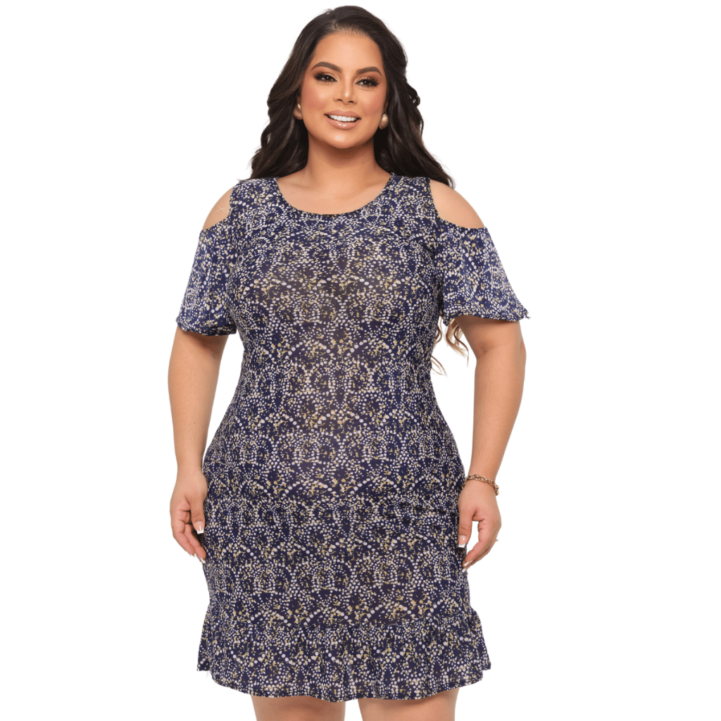Vestido Liganete Soltinho Plus Size Estampado Barato Confortável Vestidos Liganet Lindas