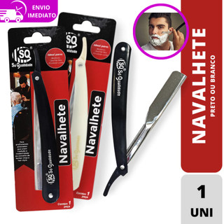 Navalhetes para Barbear Navalha Para Barbearia Inox Uso Professional e Doméstico em Oferta na Shopee