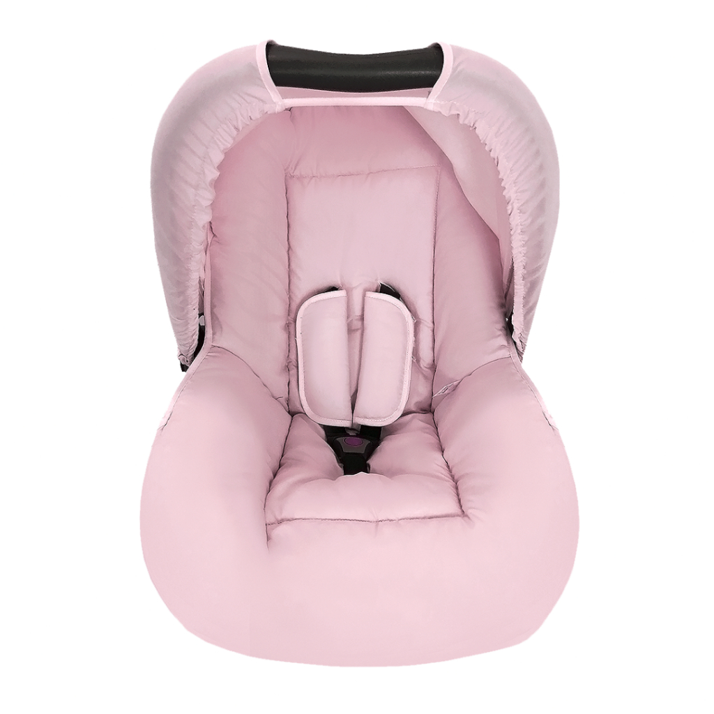 Capa para Bebê Conforto, Capota Solar e Protetores de Cinto - Varias Cores