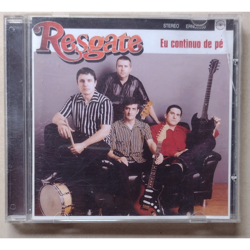 CD RESGATE EU CONTINUO DE PÉ 2002 GOSPEL NACIONAL VG