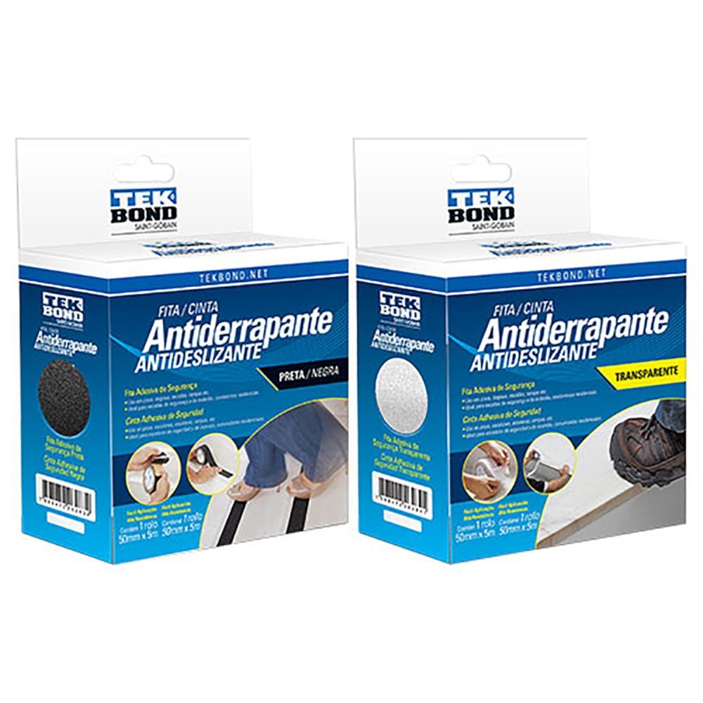 Fita Antiderrapante 50mm X 5m Tekbond em Oferta na Shopee