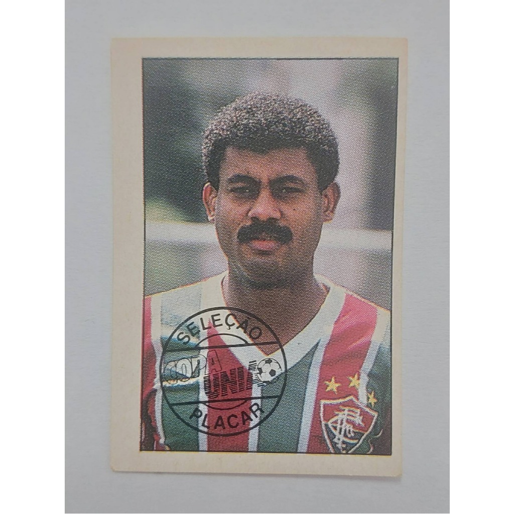Figurinha Washington Fluminense Nunca Colada Selecao Copa União Placar 1987