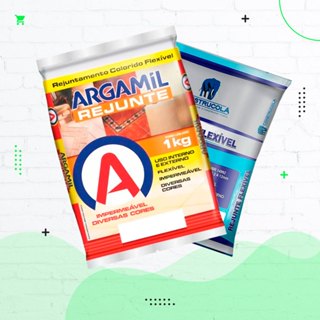 Rejunte Flexivel Branco 1kg - Construcola | Argamil em Oferta na Shopee