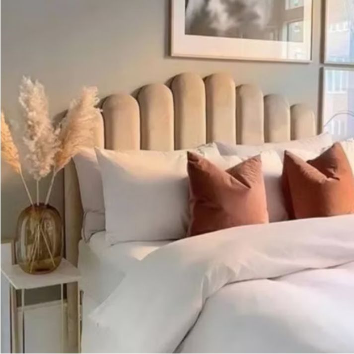 KIT 10 Cabeceira Cama Estofada Nuvem 20x45 Decoração
