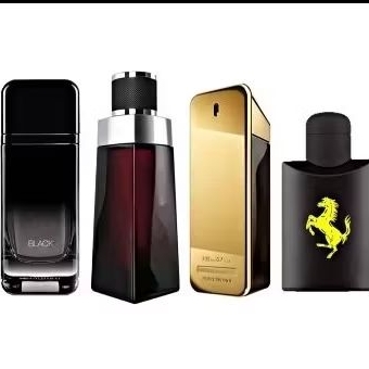 Combo 04 perfumes masculino fragrâncias importadas 400mls envio imediato Envio imediato a sua compra!!!