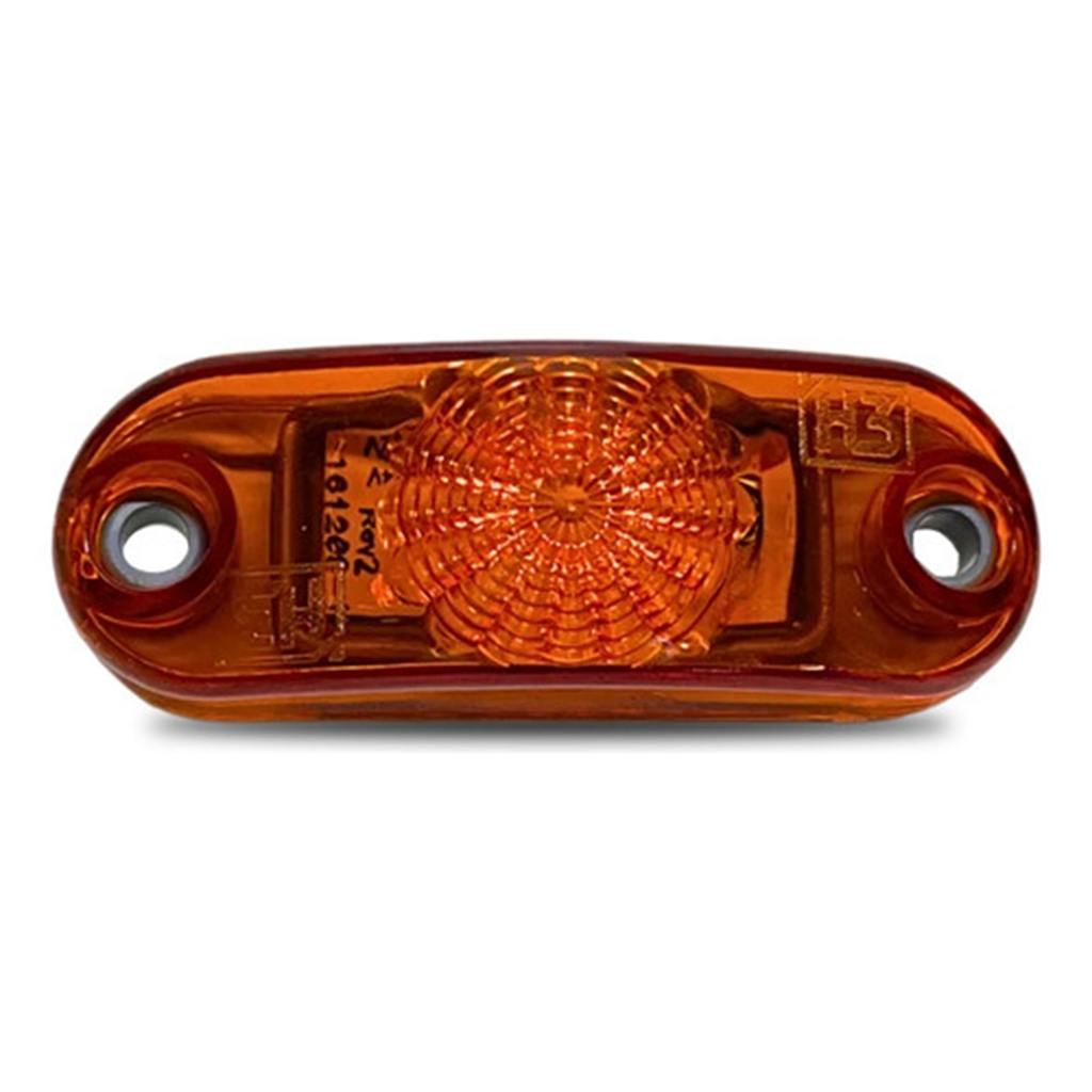 LANTERNA DELIMITADORA LARANJA LED BIVOLT AMBAR CAMINHÃO CARRETA BAÚ em Oferta na Shopee