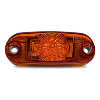 LANTERNA DELIMITADORA LARANJA LED BIVOLT AMBAR CAMINHÃO CARRETA BAÚ em Oferta na Shopee