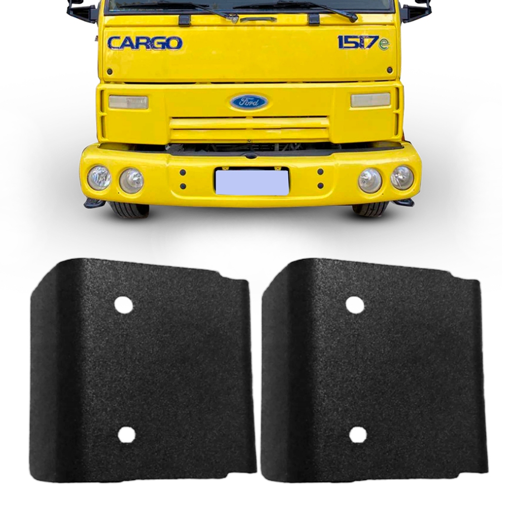 Par Capa Tampa Cobertura Acabamento Dobradiça Capô Ford Cargo Até 2011
