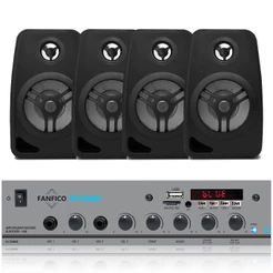 Som Ambiente Mf-9000 500w Bluetooth + 4 Falantes Caixa