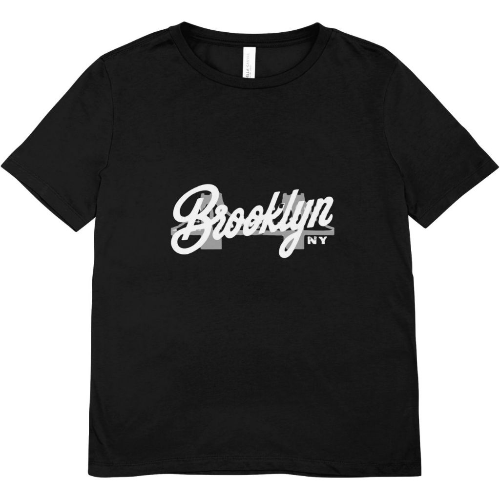 Camiseta Unissex Feminina e Masculina Brooklyn Bridge
