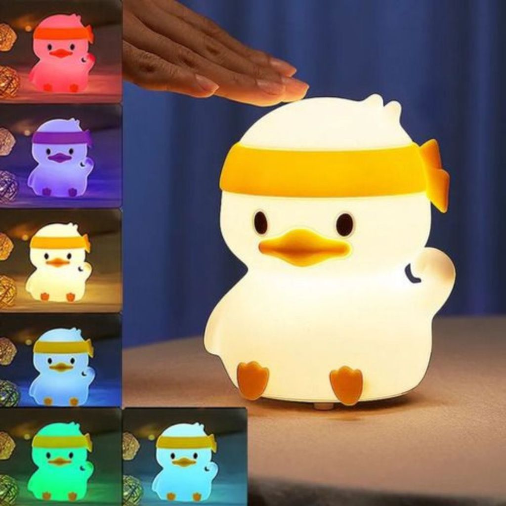 Luminária Mesa Touch Lâmpada Noturna Abajur Fofo Led Coelho Unicórnio Dinossauro Lâmpada Noturna Abajur Fofo Silicone em Oferta na Shopee