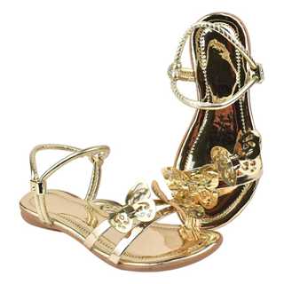 Sandália Rasteira Infantil Casual Traseiro Fivela Borboleta  Confortável Moda em Oferta na Shopee