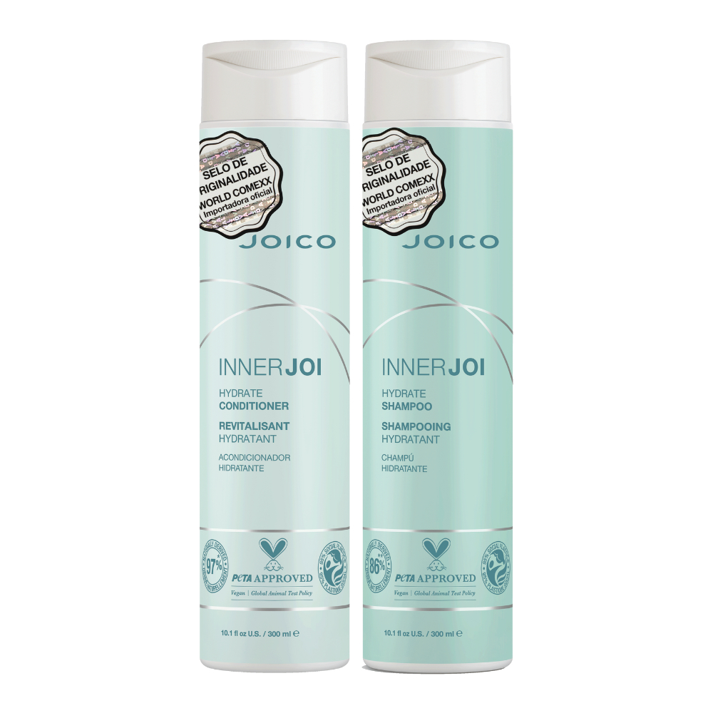 KIT DUO SHAMPOO E CONDICIONADOR HIDRATAÇÃO INNERJOICO JOICO em Oferta na Shopee