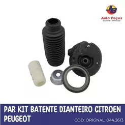 Par Kit Batente Dianteiro Citroën C3 / Peugeot 208 – Axios 044.2613