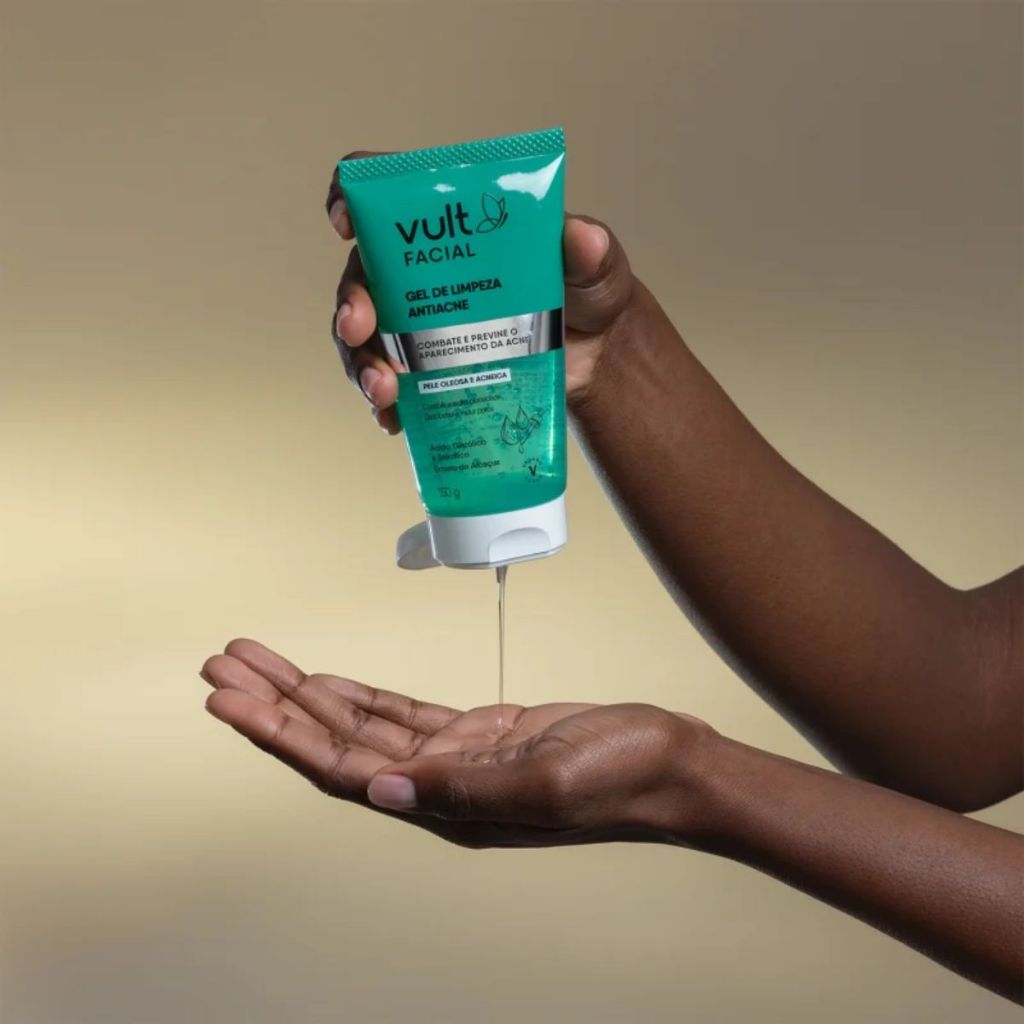 Detalhes do Gel de Limpeza Facial Antiacne Vult 150g