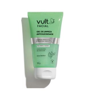 Gel de Limpeza Facial Antioleosidade Vult 150g em Oferta na Shopee