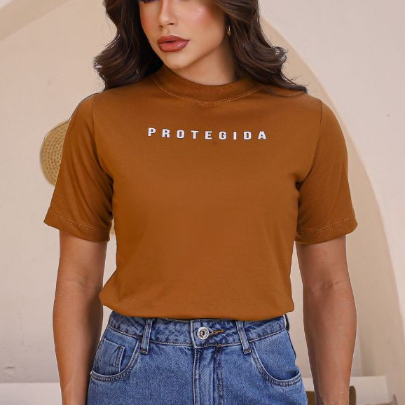 Blusa Feminina Algodão TShirt Camiseta Premium