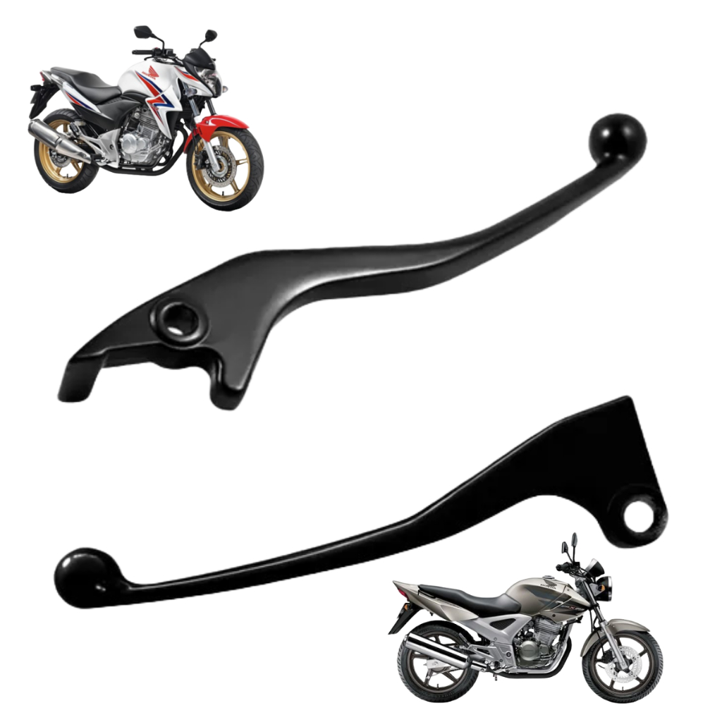 Par de Manete Embreagem E Freio Moto CB 300R CBX 250 TWISTER CBX 200 STRADA CB 250F NOVA TWISTER