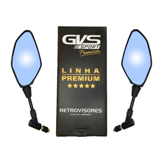 Retrovisor Yamaha Mt 03 07 09 Gvs Modelo Original Giro Convexa Azul em Oferta na Shopee