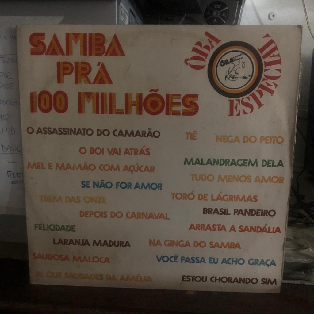 Samba Pra 100 Milhoes W LP