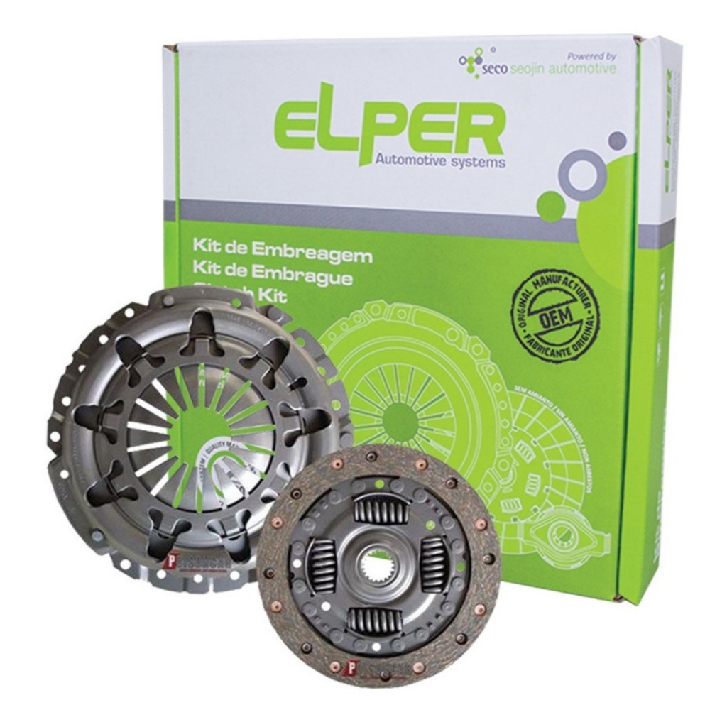 KIT EMBREAGEM CHERY CIELO 1.6 16V APÓS 2011 18 ESTRIAS