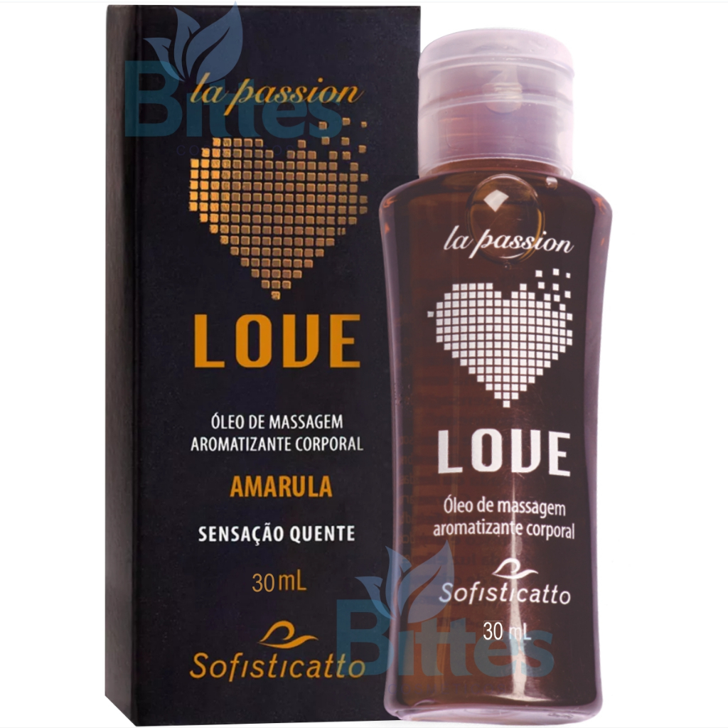ÓLEO PARA MASSAGEM AMARULA SOFISTICATTO COSMÉTICOS LOVE SEXSHOP