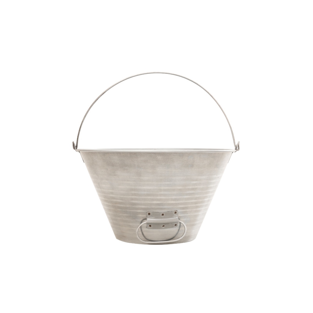 Kit Com 12 Balde De Chapa 10L Baldebras - Home & Living