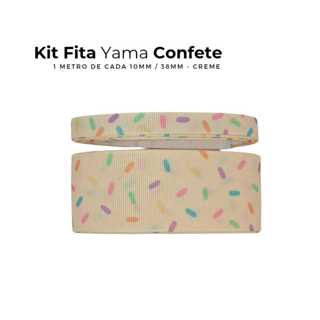Kit Fita Páscoa 10mm e 38mm (6 Metros | 3 Metros de cada) para Laços e Tiaras em Oferta na Shopee