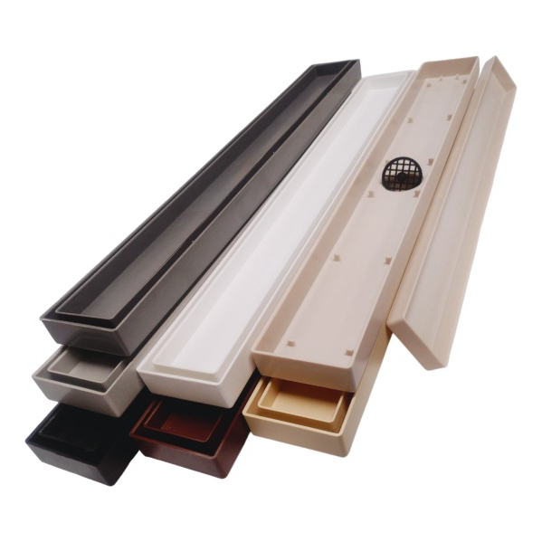 Ralo 5x50 Oculto Linear Embutir Invisível Piso Porcelanato