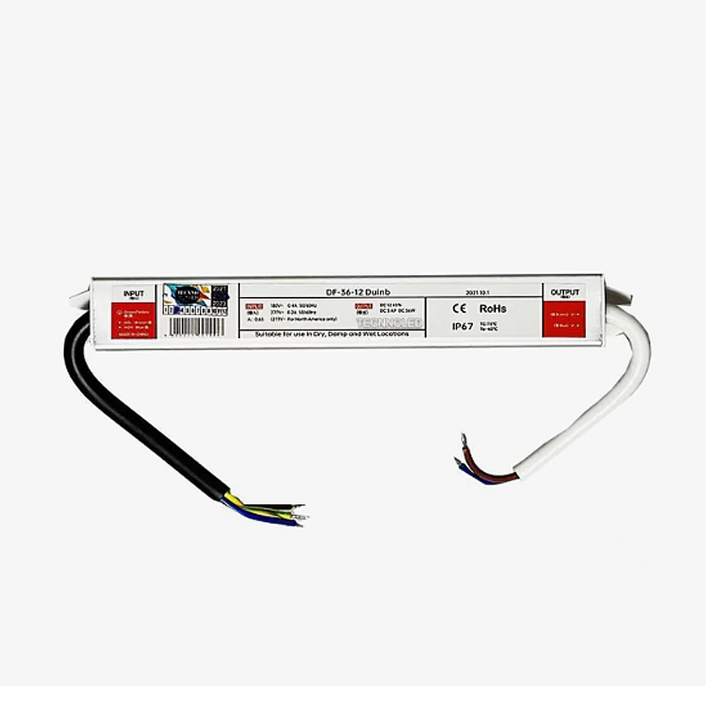 Fonte de Alimentação Blindada 12v 3A Slim Automático Slim