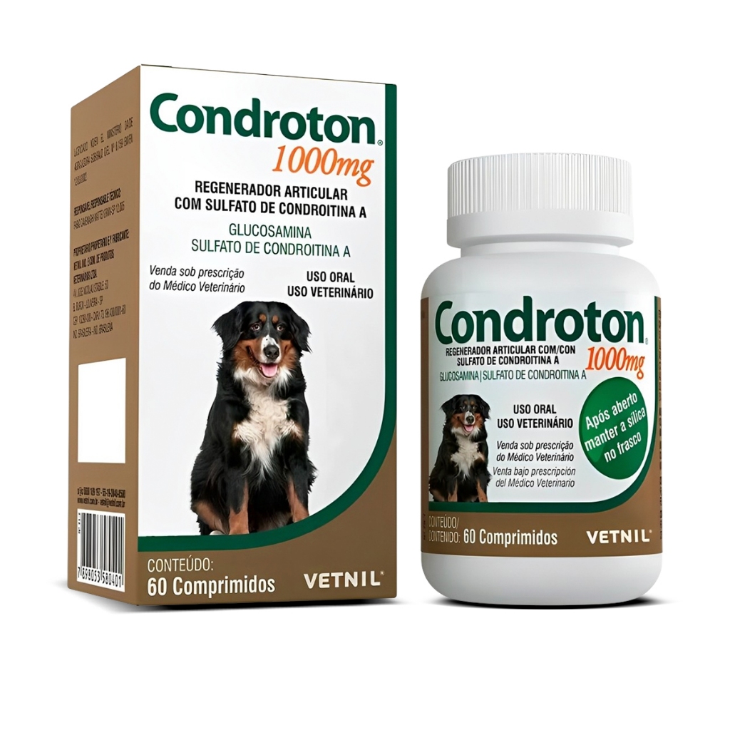Condroton 1000mg (60 Comp) em Oferta na Shopee