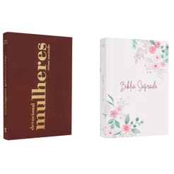 Kit Devocional Mulheres + Bíblia Sagrada | NVI | Jardim da Fé