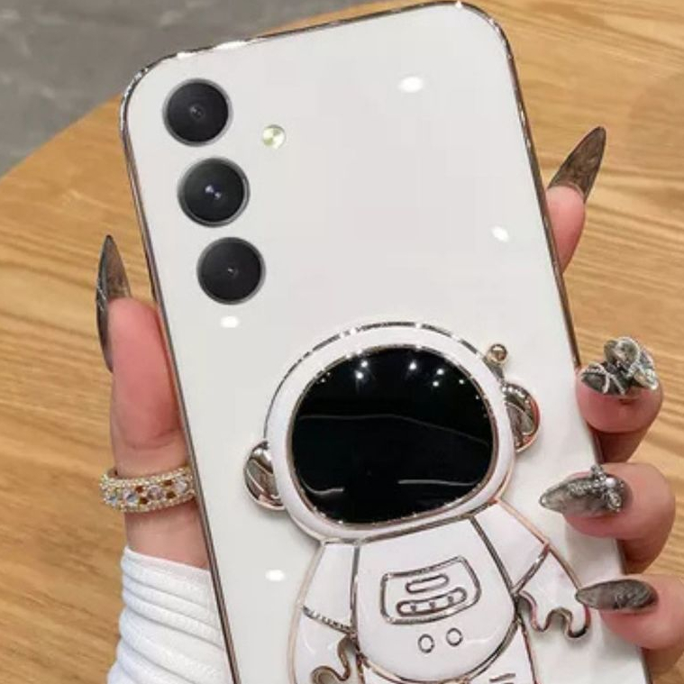 Capinha Suporte Astronauta Galaxy M12/M13/M14/M15/M16/M23/M32/M33/M34/M35/M36/M5
