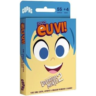 Jogo Eu Vi Divertidamente 2 Disney Pixar Copag em Oferta na Shopee
