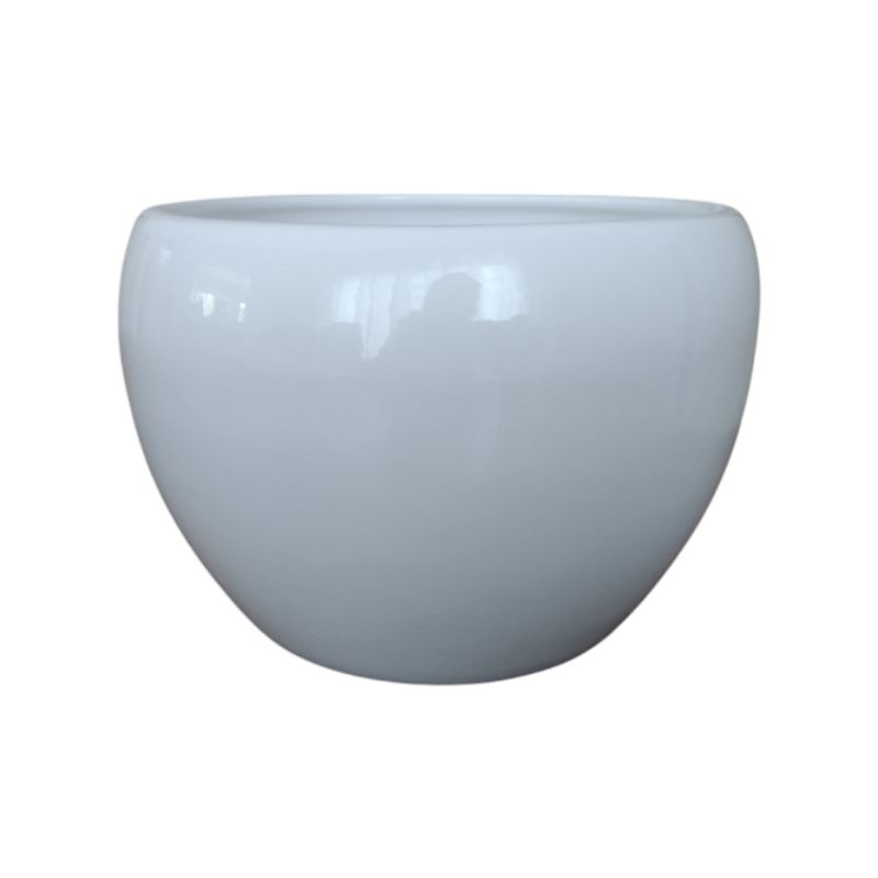 Vaso Cachepot Grande de Cerâmica Pote 15 Para Arranjo de Flores Centro de Mesa Decoração