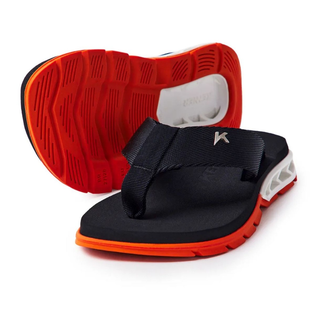 Sandália Chinelo Kenner Rakka Kids Infantil Original DVZ Laranja