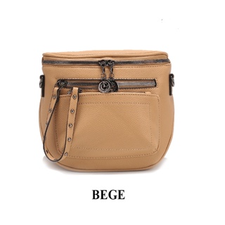 Bolsa Pochete Feminina Em Couro Pu Transversal Tipo Pochete Com Zíper Duplo em Oferta na Shopee