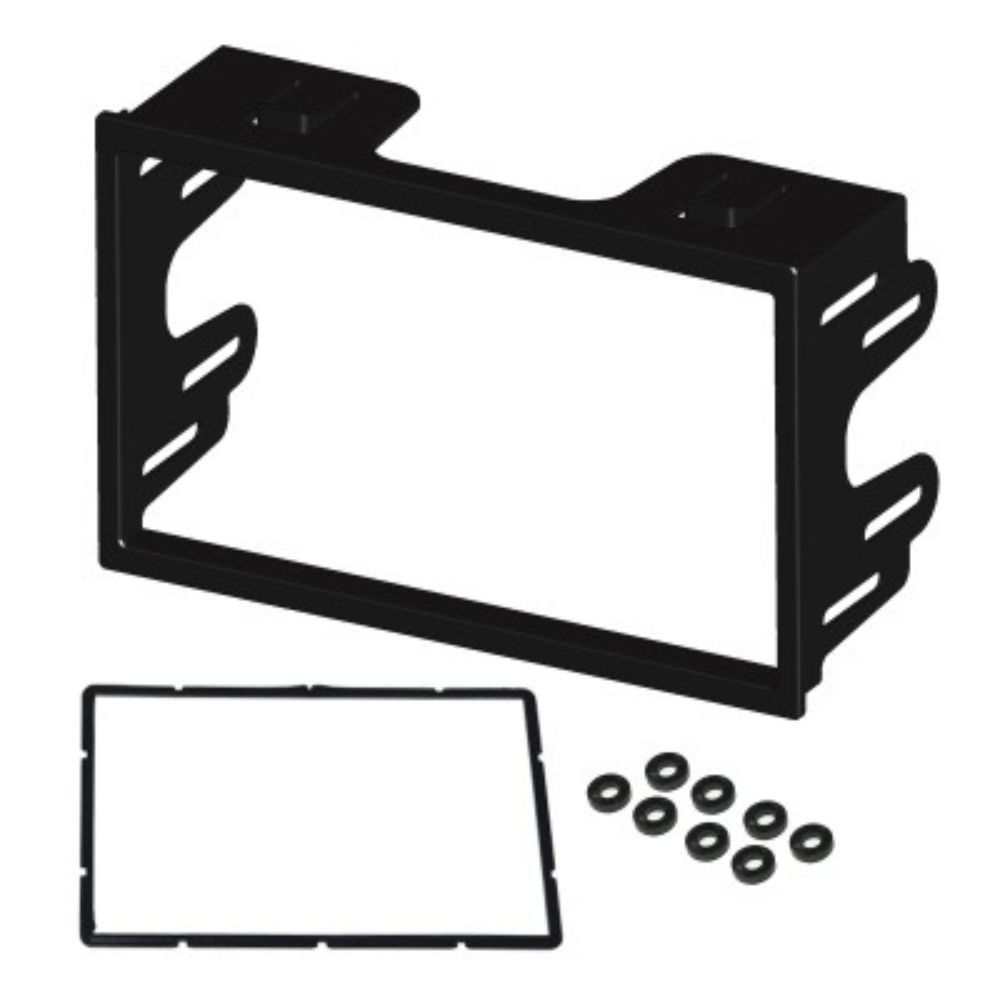 Moldura 7” Universal Fiamon Polo Golf Fox G2 Bora Passat Ecosport e Fiesta - Cód 4051/4052 em Oferta na Shopee