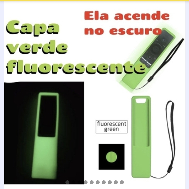 Capa Silicone Controle Remoto Smart Tv Samsung 4k
