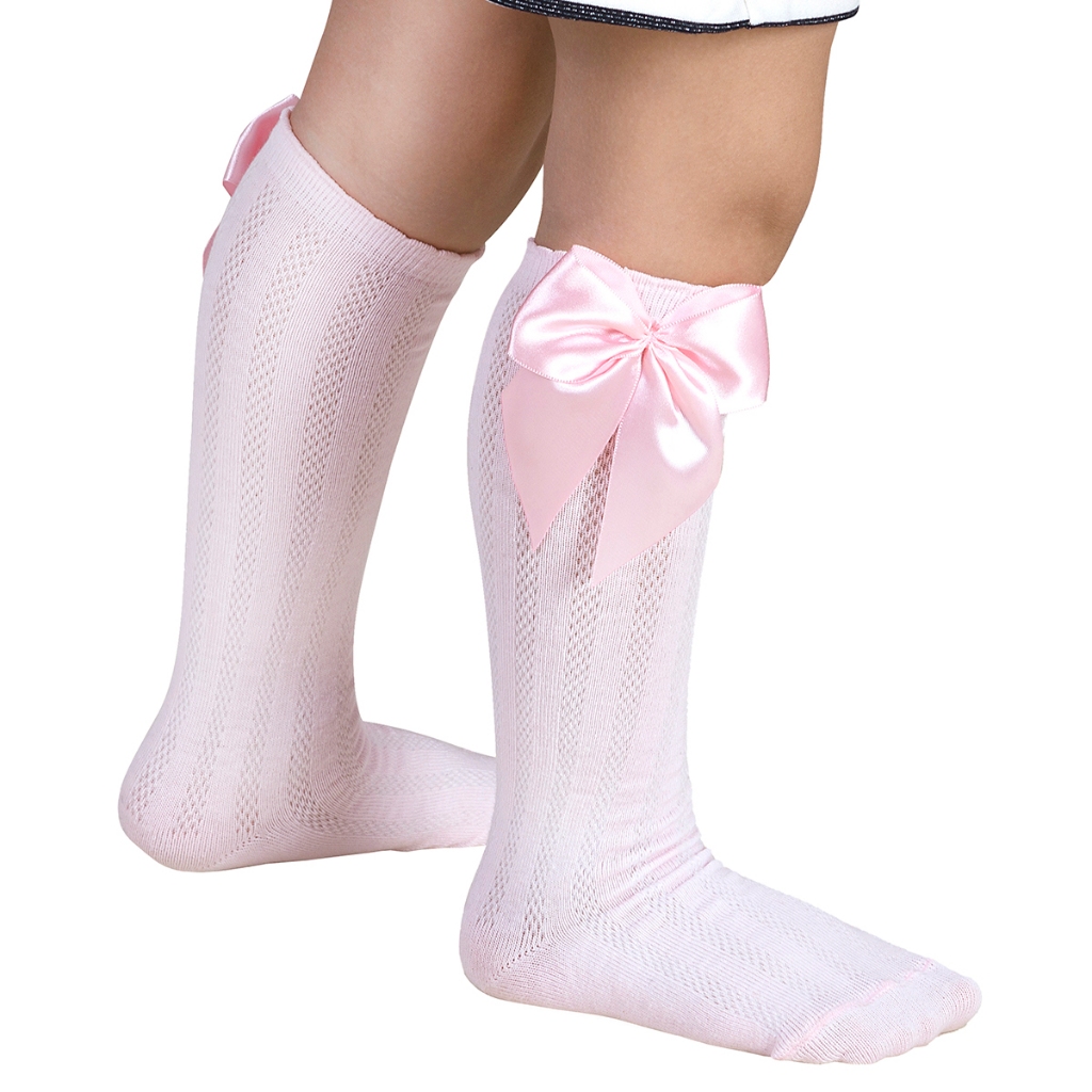 Meia Festa Kids Menina Meias lacinho Infantil Bebe Feminina Meia Infantil em Oferta na Shopee