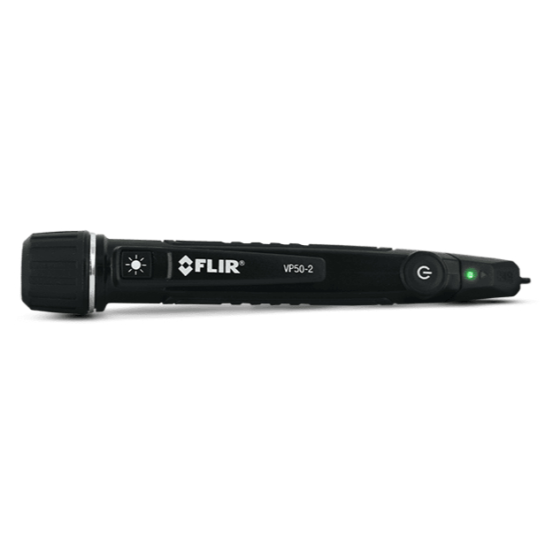 Detector De Tensão Flir Vp50-2 Sem Contato Cat Iv Alarme Visual Lanterna LED Visualização em Locais com Pouca Iluminação