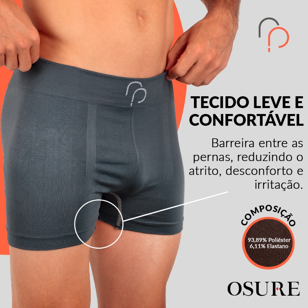 Detalhes do Kit 12 Cuecas Boxer Rafa Parize RP Poliéster Masculina Sem Costura Cueca Box Pacote Adulto Confortável Macia Original