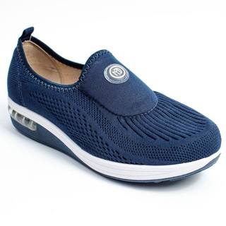 Tênis feminino Modare Ortopédico Ultraconforto Solado Gel Azul Marinho em Oferta na Shopee