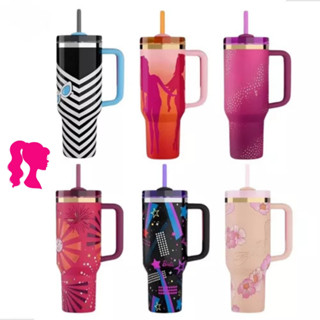 Copo Térmico Boneca Barbie 1200ml Inox Tampa E Canudo Alça Virginia Blogueira em Oferta na Shopee