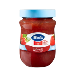 Hero Geleia Light Morango 320G