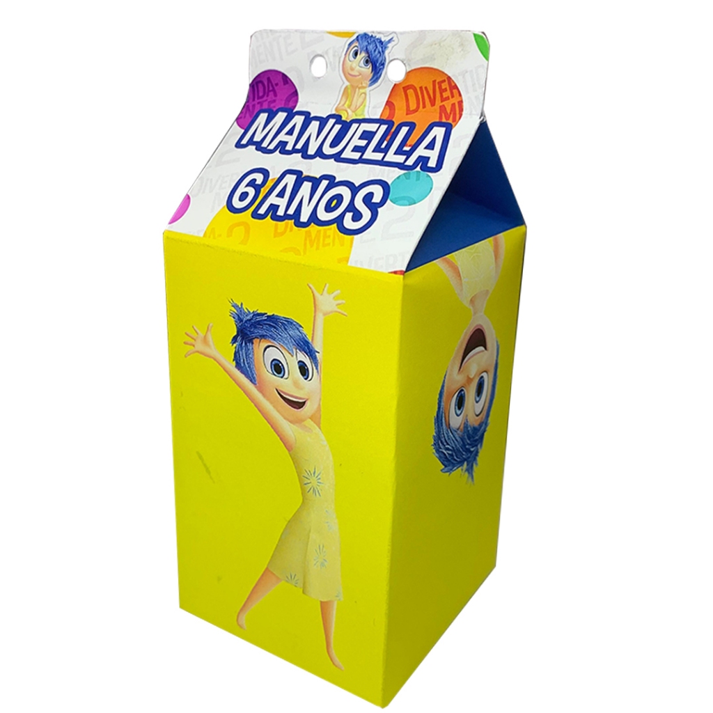 Caixinhas Alegria Divertidamente Personalizada Para Festas de Aniversario e Lembrancinha Doces e Balas